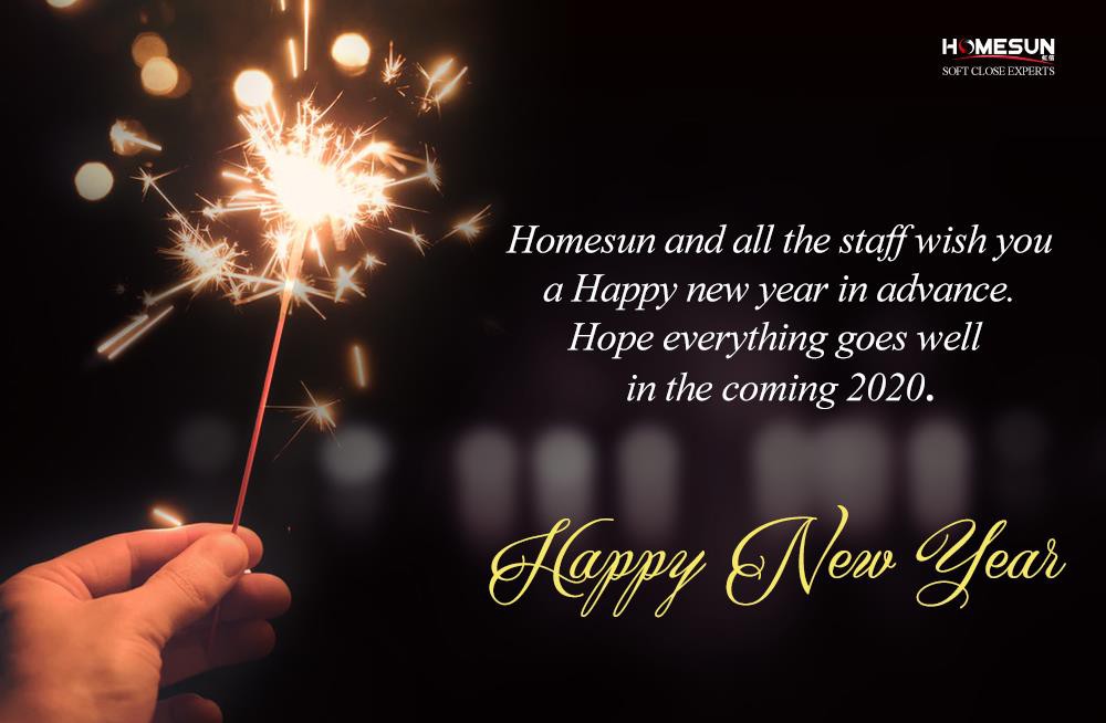 HAPPY NEW YEAR-HOMESUN HAPPY NEW YEAR-HOMESUN